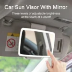 Car Sun Visor LED Light Cosmetic Mirror - Image 4