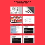 T-WOLF TF660 2.4G+5.0 Bluetooth Dual-Mode Retro Wireless Keyboard And Mouse Set - Image 8