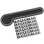 Note Temporary Parking Phone Number Plate Parking Card