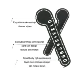 Note Temporary Parking Phone Number Plate Parking Card - Image 3