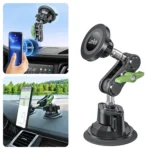 Lanparte Magnetic Car Phone Holder Adjustable Suction Cup Navigation Stand