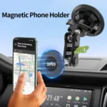 Lanparte Magnetic Car Phone Holder Adjustable Suction Cup Navigation Stand - Image 2