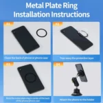 Lanparte Magnetic Car Phone Holder Adjustable Suction Cup Navigation Stand - Image 10