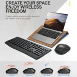T-WOLF TF-100 2.4G Bluetooth Laptop Office Wireless Keyboard and Mouse Set - Image 8