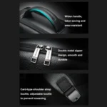 Bopai Large-Capacity Waterproof Business Laptop Backpack With USB+Type-C Port - Image 11