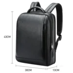 Bopai Large-Capacity Waterproof Business Laptop Backpack With USB+Type-C Port - Image 3