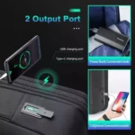 Bopai Large-Capacity Waterproof Business Laptop Backpack With USB+Type-C Port - Image 6