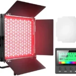 Pixel K80 RGB 45W 2600-10000K 552 LEDs Photography Fill Light Panel Lamp With LCD Display,US Plug