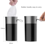 BEN.JACK Cylindrical Car Water Cup Holder Tissue Box - Image 3