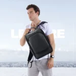 Bopai 61-123311 Large-Capacity First-Layer Cowhide Business Laptop Backpack - Image 11