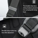 Bopai 61-123311 Large-Capacity First-Layer Cowhide Business Laptop Backpack - Image 9