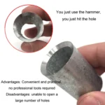 25mm Car Floor Mat Special Electric Drill Punch Accessories - Image 5