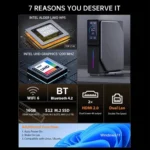 S1 Intel Alder Lake N150 WIFI 6+BT4.2 Office Home Mini PC Win11 DDR4 3200MHz - Image 6