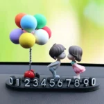 3D Temporary License Plate Removal Ornaments Anti-slip Base - Image 4