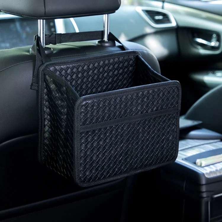 Car Hanging Garbage Bag Multifunctional Folding Storage Box