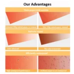 57 x 87cm Double-sided Gradient Background Paper Atmospheric Still Life Photography Props - Image 4