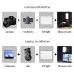 Rechargeable Pocket Light Mini Photography Light LED Outdoor Shooting Supplementary Light - Image 15
