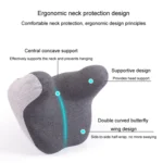 BEWALKER Car Headrest Memory Foam Neck Support Pillow Car Seat Cervical Cushion - Image 5
