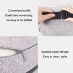 BEWALKER Car Headrest Memory Foam Neck Support Pillow Car Seat Cervical Cushion - Image 9