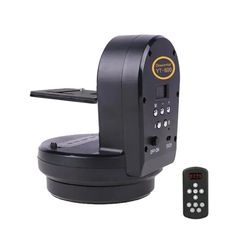 Desiontal YT-800 Cell Phone Camera Remote Control Gimbal 360 Rotation Panoramic Shooting Stabilizer