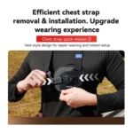 TELESIN S2-CGP-01 Quick-Release Vest Chest Strap Sports Camera Accessories - Image 6