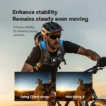 TELESIN S2-CGP-01 Quick-Release Vest Chest Strap Sports Camera Accessories - Image 10