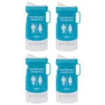 4pcs /Pack Car Disposable Emergency Rapid Coagulation Urine Bag Traffic Jam Pee Bag
