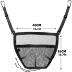 Car Storage Bag Multifunctional Pet Barrier Mesh Bag - Image 2