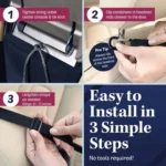 Car Storage Bag Multifunctional Pet Barrier Mesh Bag - Image 9