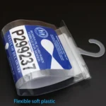 2pcs PVC Transparent Hook Bag Disability Placard Parking Sign Bag - Image 3