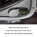 Car High Definition Edgeless Adjustable Blind Spot Reversing Mirror - Image 4