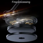 Magnetic Folding Car Phone Holder Rotatable Dashboard Stick-On Navigation Stand - Image 4