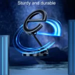 Letter E Magnetic Folding Car Phone Holder Rotatable Dashboard Stick-On Navigation Stand - Image 5