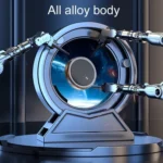 Zero Gravity Car Steering Wheel Phone Navigation Mount Sticky Metal Magnetic Holder - Image 5