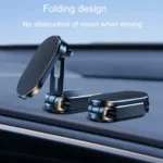 D11 Magnetic Folding Car Phone Holder Rotatable Dashboard Stick-On Navigation Stand - Image 3