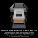 Car ETC Bracket Organizer Automotive Removable Center Console Ornament - Image 5