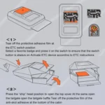 Car ETC Bracket Organizer Automotive Removable Center Console Ornament - Image 9