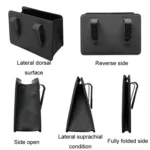 Car Folding Trash Can Multifunctional Seatback Hanging Storage Box - Image 4
