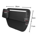 Automotive Seat Clamp Seam Organizer Car Decoration Storage Bag Water Cup Model - Image 3