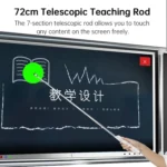 ASING A31 Multi-Functional Presentation Remote With Telescopic Teaching Rod Designed For Touch Screen - Image 8