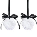 2pcs Car Wardrobe Long-lasting Fragrance Gypsum Aromatherapy Tablets