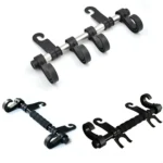 30cm Stainless Steel Extended Car Seat Back Hook Car Clothes Hanger - Image 2