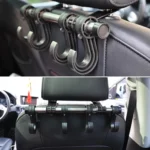 30cm Stainless Steel Extended Car Seat Back Hook Car Clothes Hanger - Image 4