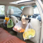 30cm Stainless Steel Extended Car Seat Back Hook Car Clothes Hanger - Image 5