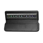 Car Front Windshield Temporary Parking Number Plate Interior Decoration