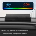 Car Front Windshield Temporary Parking Number Plate Interior Decoration - Image 5