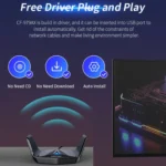 COMFAST CF-979AX WiFi6 5374Mbps USB-C / Type-C Wireless Network Card WiFi Receiver - Image 7