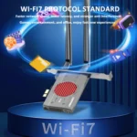 COMFAST BE200MAX 8774Mbps WiFi7 Network Card Bluetooth 5.4 Tri-Band PCIE WiFi Receiver - Image 6