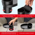 Car Drink Cup Holder Portable Hook Storage Rack - Image 5