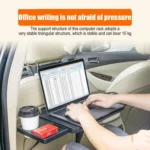 Car Dining Table Rear Foldable Storage Rack Computer Stand - Image 12
